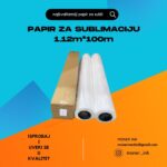 PAPIR ZA SUBLIMACIJU 1.12x100m
