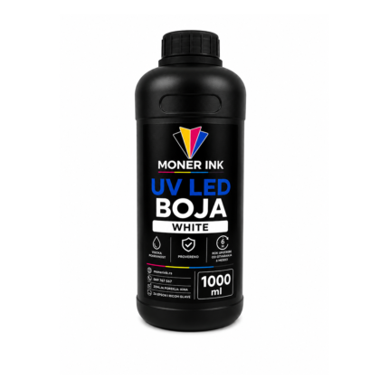 Moner Ink UV boja - bela