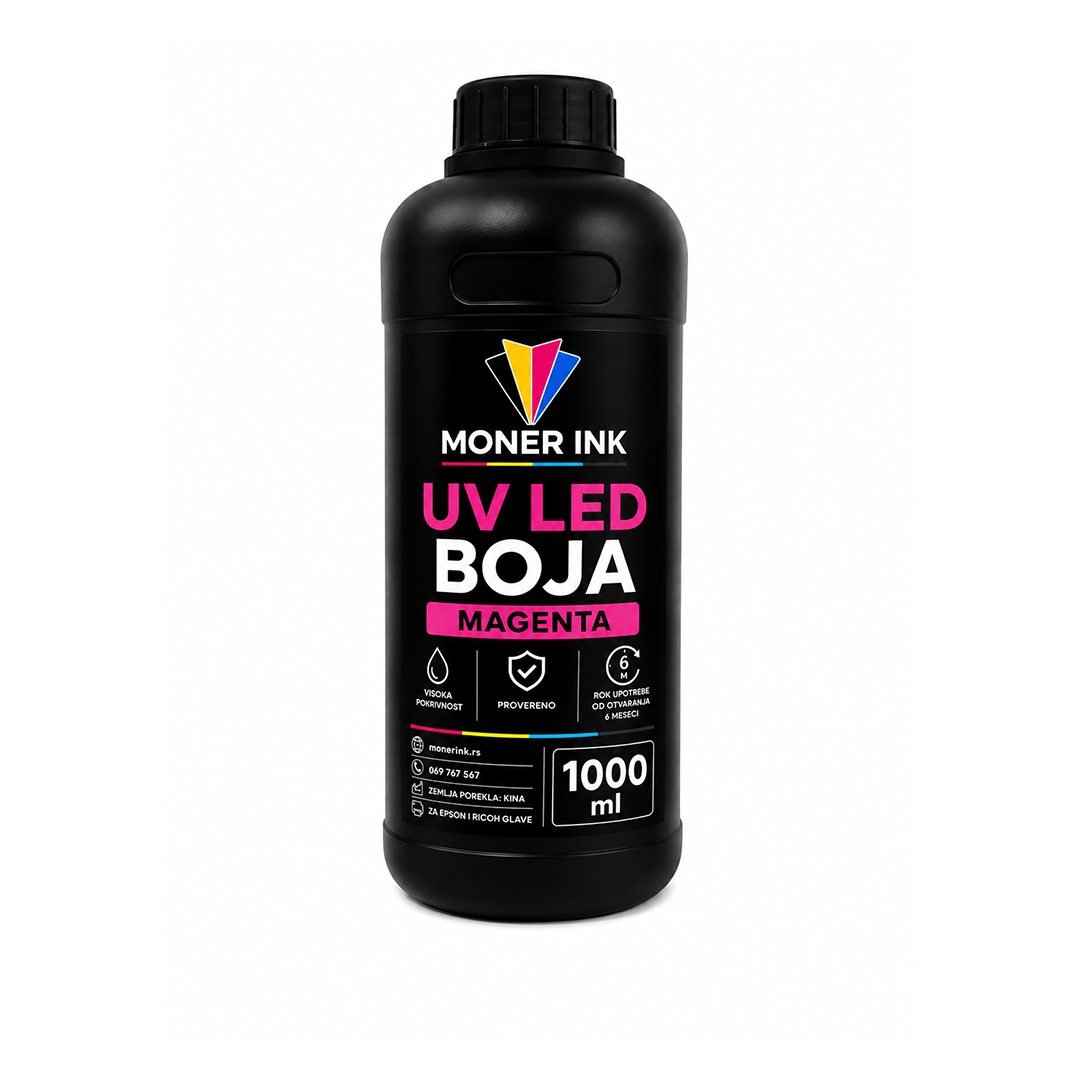 magenta-uv-boja Moner Ink UV boja Magenta